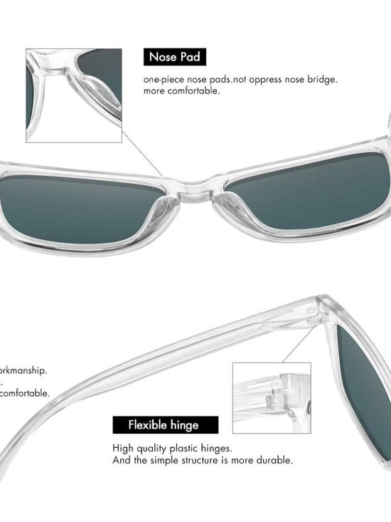Trendy Unisex Polarized Sunglasses 3-Pack - Retro Style with UV400 Protection main image 5